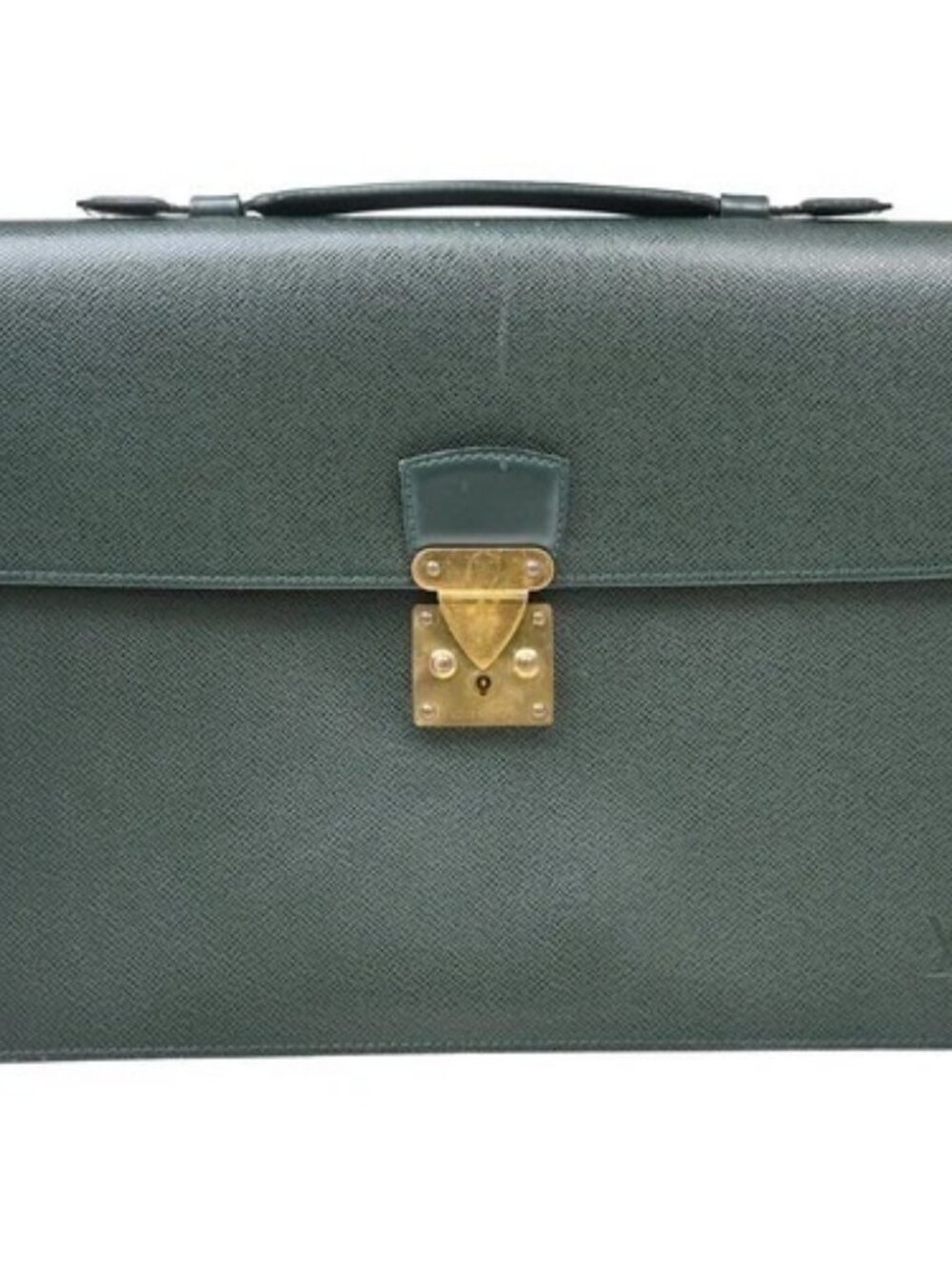 Best05 LOUIS VUITTON BUSINESS BAG TAIGA SERVIETTE CLADO M30034 VI0998 BQ00910